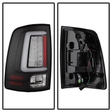 Load image into Gallery viewer, Spyder Dodge Ram 2013-2014 Light Bar LED Tail Lights - Black ALT-YD-DRAM13V2-LED-BK - eliteracefab.com