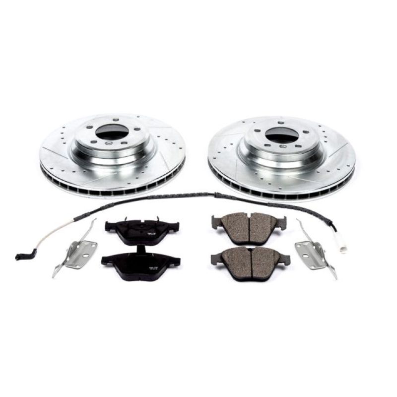 Power Stop 2009 BMW 335i xDrive Front Z23 Evolution Sport Brake Kit PowerStop