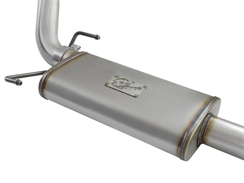 aFe MACH Force Xp 3in SS Cat-Back Single Side Exit Exhaust w/Polished Tips 07-14 Toyota FJ Cruiser aFe