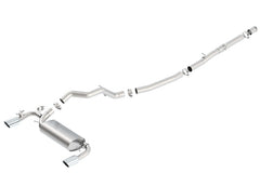 2016-2018 Ford Focus RS Cat-Back Exhaust System ATAK Part # 140730 - eliteracefab.com