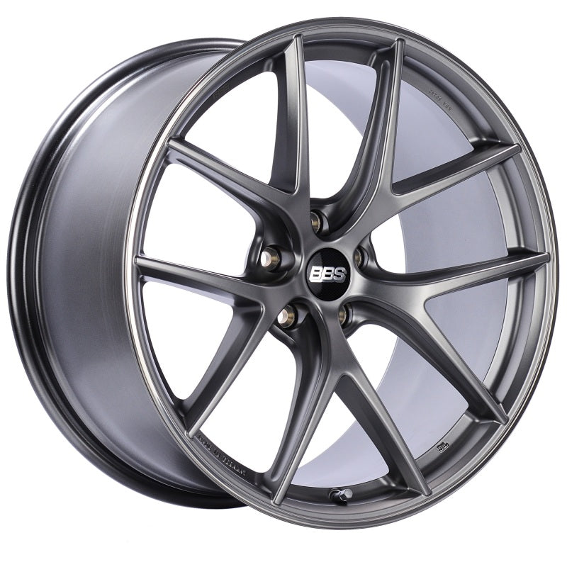 BBS CI-R 20x11.5 5x120 ET52 Platinum Satin Rim Protector Wheel -82mm PFS/Clip Required - eliteracefab.com