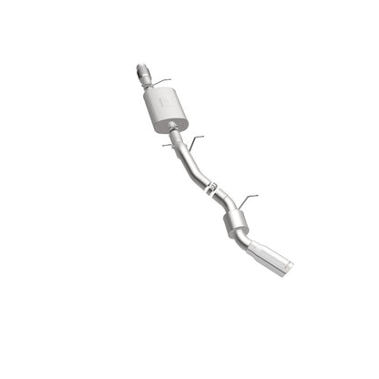 MagnaFlow MF Series SS Cat-Back Exhaust Single Passenger Side Rear Exit 2015 Cadillac Escalade Magnaflow