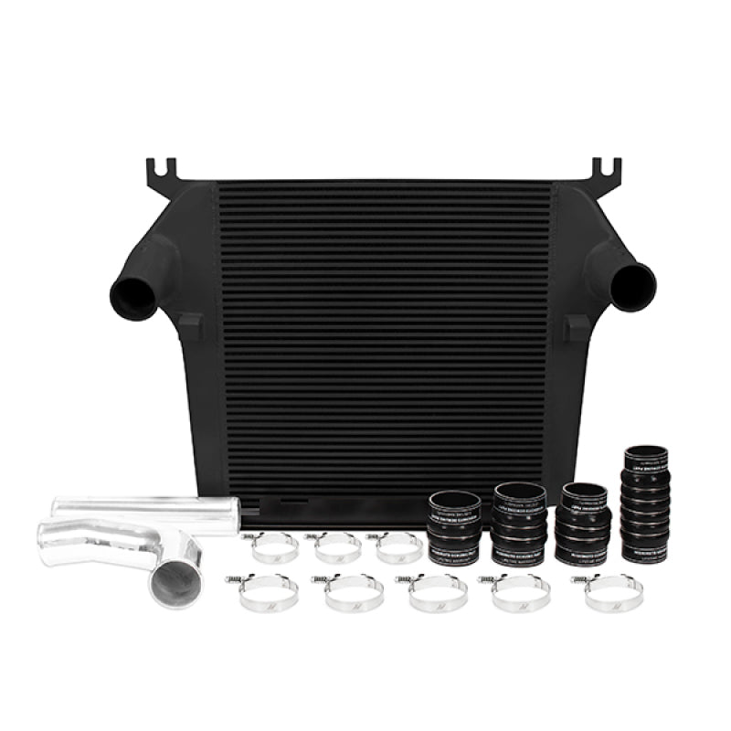 Mishimoto 10-12 Dodge 6.7L Cummins Intercooler Kit (Black) - eliteracefab.com