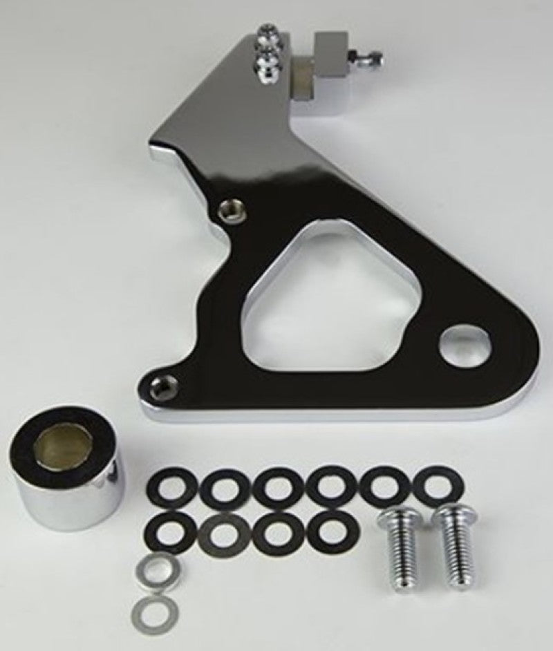 Wilwood Caliper Mounting Kit Chrome w/Bracket GP310 2000-Present Dyna Wilwood