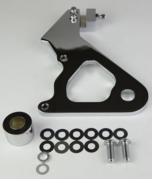 Wilwood Caliper Mounting Kit Chrome w/Bracket GP310 2000-Present Dyna Wilwood