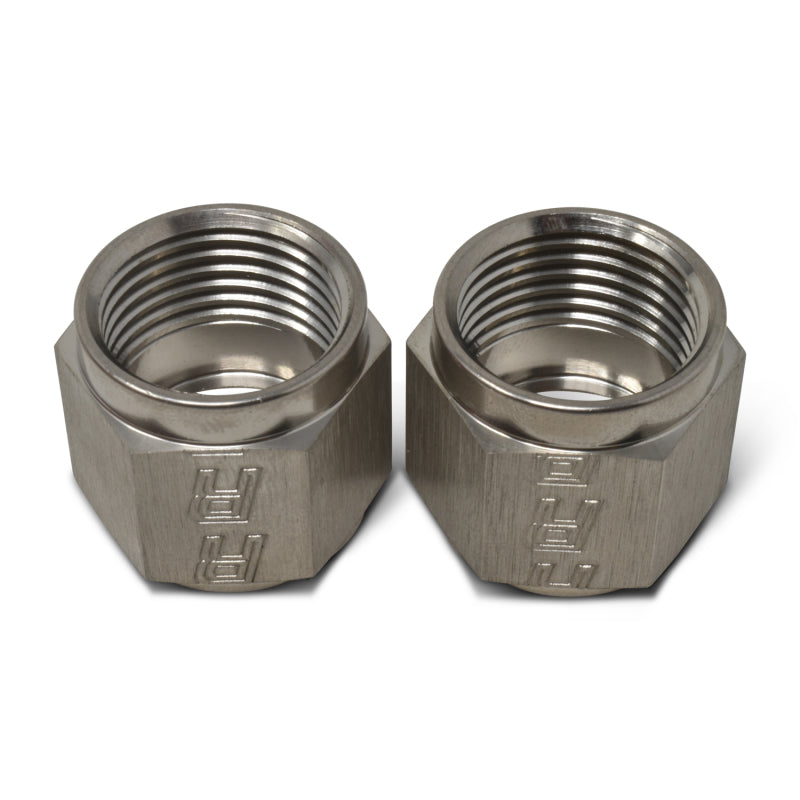 Russell Performance -6 AN Tube Nuts 3/8in dia. (Endura) (2 pcs.)