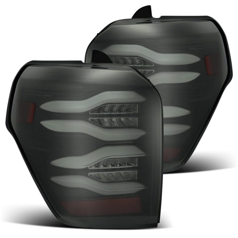 AlphaRex 10-21 Toyota 4Runner PRO-Series LED Tail Lights Jet Black - eliteracefab.com