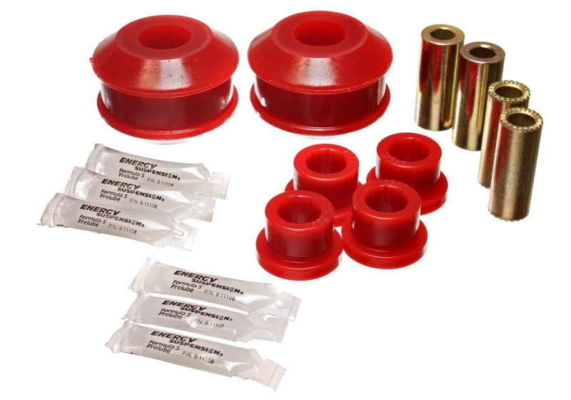 Energy Suspension 03-05 Mitsubishi Lancer EVO 8 Red Front Control Arm Bushing Set - eliteracefab.com