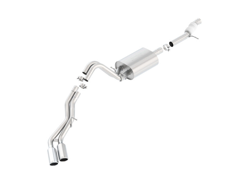 Borla Touring Cat Back 15-16 Chevy Tahoe 5.3L V8 2.75in, 2.25in Dual Same Side Exit 4in Tips - eliteracefab.com