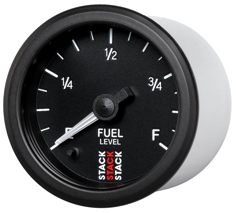 AutoMeter GAUGE; FUEL LEVEL; PRO STEPPER MOTOR; 52MM; BLK; 0-280OHM PROGRAMMABLE - eliteracefab.com