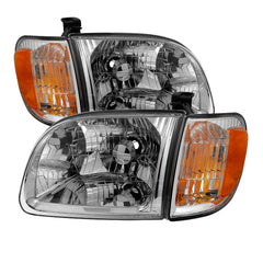 Xtune Toyota Tundra Regular/Access 00-04 OEM Style Headlights & Corner Lights HD-JH-TTUN00-AM-C - eliteracefab.com