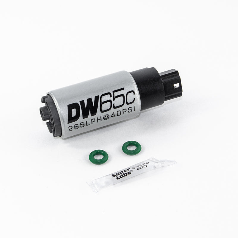 DeatschWerks 265 LPH Compact In-Tank Fuel Pump w/ 02-06 RSX / 01-05 Civic / 06-15 MX5 Set Up Kit - eliteracefab.com