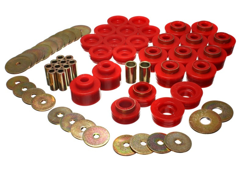 Energy Suspension 82-87 Buick Century/Regal/Skylark / 78-88 Chevelle/Monte Carlo Body Mount Set - eliteracefab.com