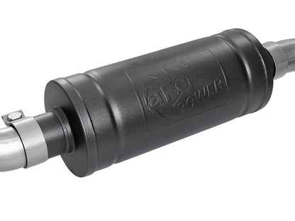 aFe Takeda 3in 304 SS Axle-Back Exhaust System w/ Carbon Fiber Tips 16-18 Ford Focus RS I4-2.3L (t) aFe