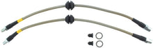 Load image into Gallery viewer, STOPTECH 08-10 MINI COOPER STAINLESS STEEL REAR BRAKE LINES, 950.34526 - eliteracefab.com