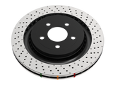 DBA 22-23 Hyundai Elantra N/Kona N Front 4000 Series Drilled/Dimpled Rotor (360x32mm)