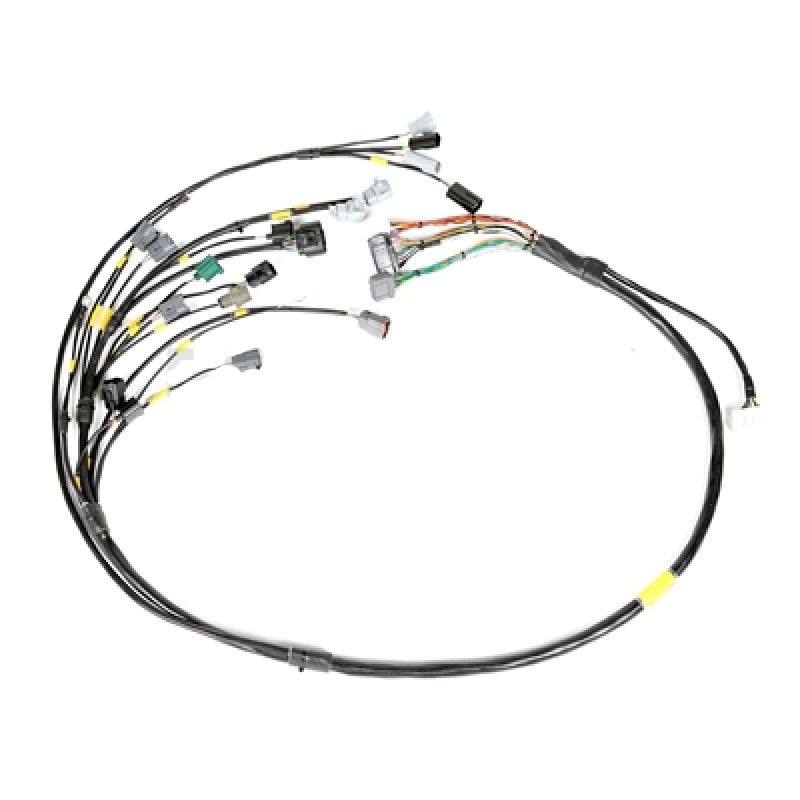 Rywire 13B Haltech Mil-Spec Eng Harness w/EV14 Inj/Denso 5th/6th Inj/Delphi Press Sensor/Bosch Knock - eliteracefab.com