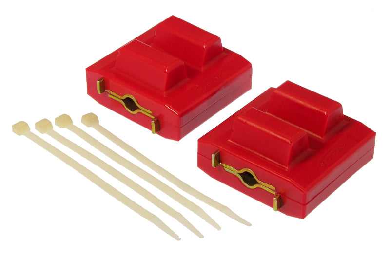 Prothane GM Motor Mount Large Clamshell - Red - eliteracefab.com