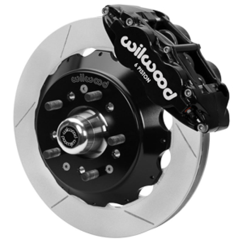 Wilwood Forged 6 Piston Superlite Caliper, GT 48 Vane Spec37 Slotted Rotor - 12.88x1.25 Wilwood