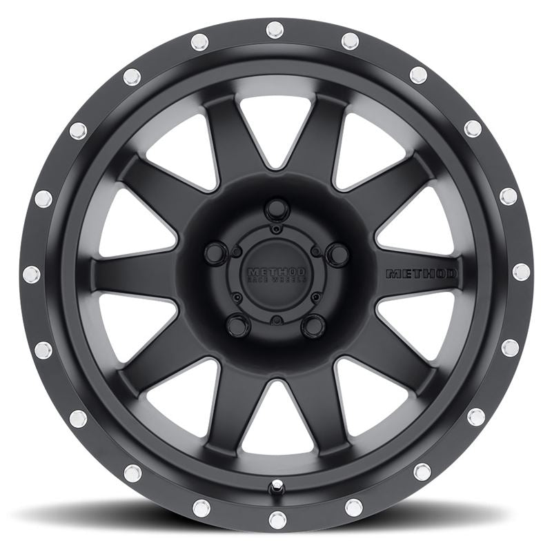 Method Race Wheels MR301 The Standard, 15x7, -6mm Offset, 5x4.5, 83mm Centerbore, Matte Black - eliteracefab.com