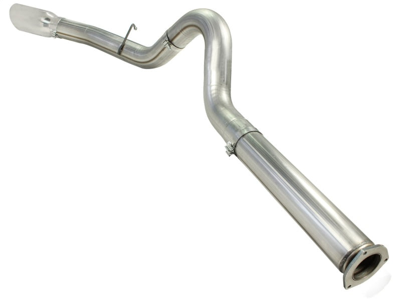 aFe MACHForce XP 5in DPF-Back Stainless Steel Exh Sys, polished tip,Ford Diesel Trucks 11-14 V8-6.7L aFe