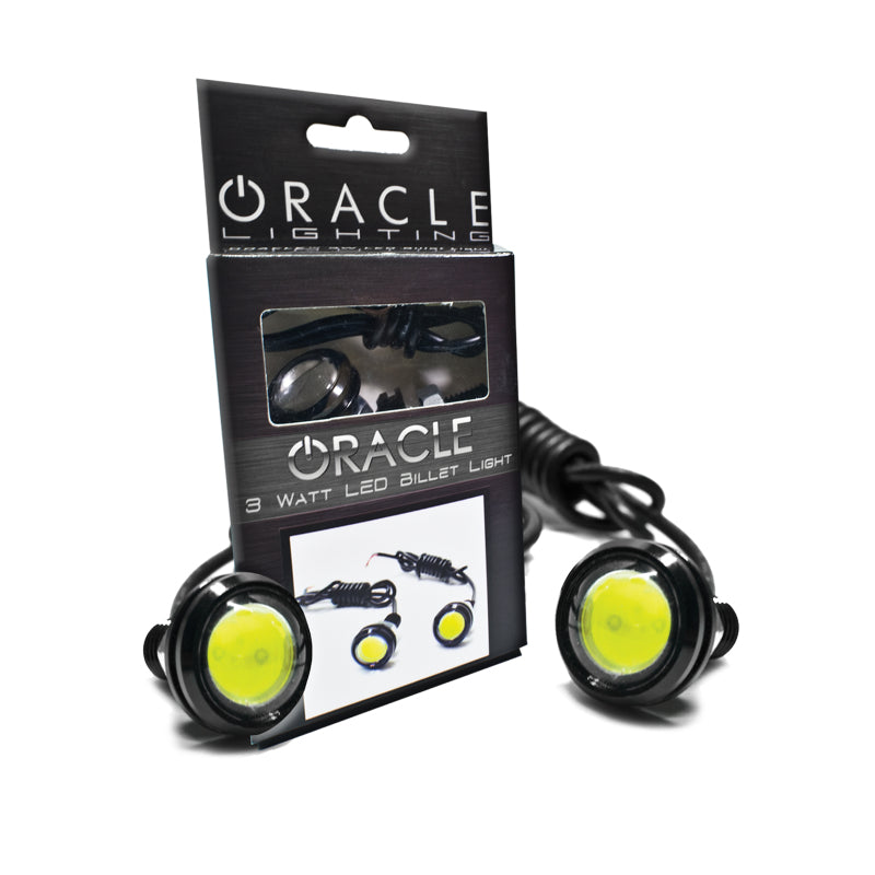 Oracle 3W Universal Cree LED Billet Light - White - eliteracefab.com