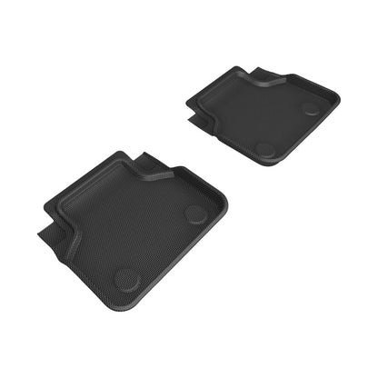 3D Maxpider L1BM11421509 2018+ BMW 8 Series Gran Coupe RWD Kagu 2nd Row Floormat - Black 3D MAXpider