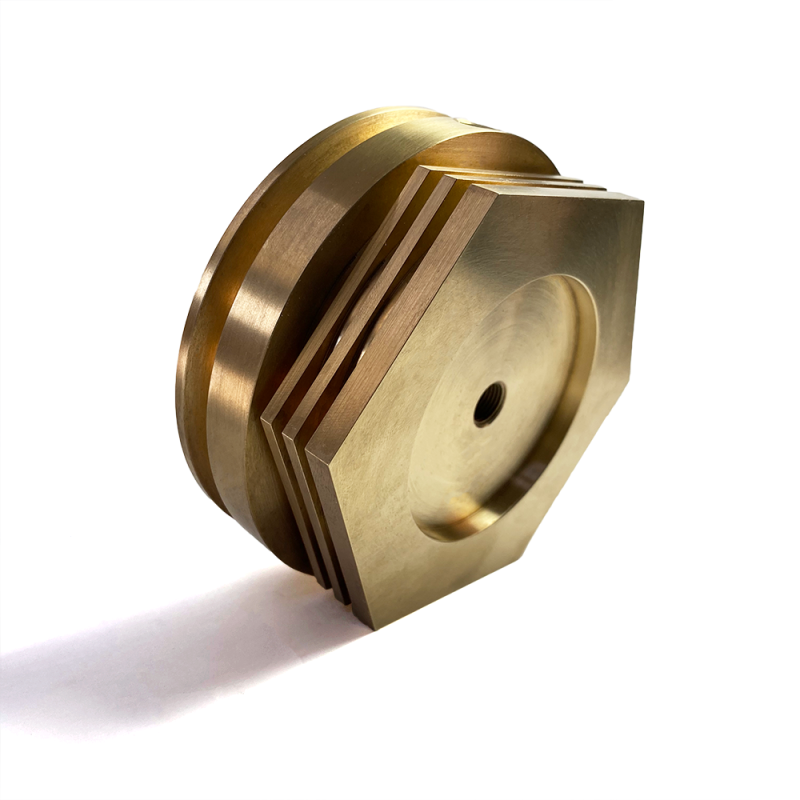 Ticon Industries Tig Aesthetics 3in Universal Vband Heat Sink w/ Purge - Tellurium Copper - eliteracefab.com