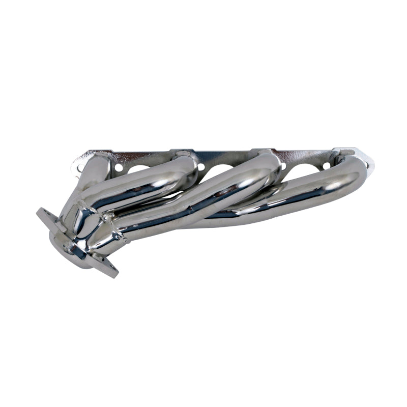 BBK 87-95 Ford F150 Truck 5.0 302 Shorty Unequal Length Exhaust Headers - 1-5/8 Chrome - eliteracefab.com