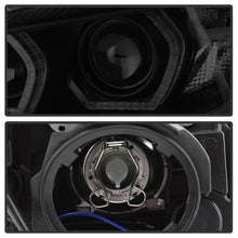 Load image into Gallery viewer, Spyder 12-14 BMW F30 3 Series 4DR Projector Headlights - LED DRL - Blk Smoke PRO-YD-BMWF3012-DRL-BSM - eliteracefab.com