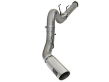 Load image into Gallery viewer, aFe LARGE BORE HD 5in 409-SS DPF-Back Exhaust w/Polished Tip 2017 Ford Diesel Trucks V8 6.7L (td) - eliteracefab.com