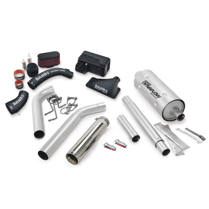 Banks Power 16-17 Ford 6.8L MH-A Stinger Bundle - SS Single Exhaust Right Exit w/ Chrome Tip Banks Power