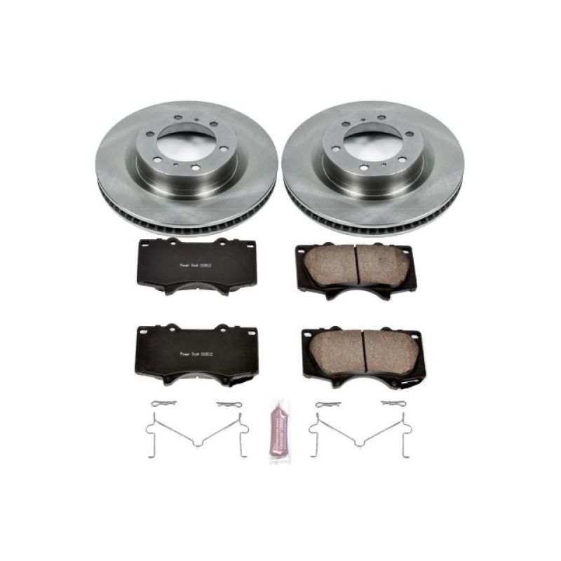 Power Stop 10-19 Lexus GX460 Front Autospecialty Brake Kit - eliteracefab.com