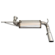 Load image into Gallery viewer, JBA 07-18 Jeep Wrangler JK 3.8L/3.6L 304SS Single Rear Exit Axle Back Exhaust JBA