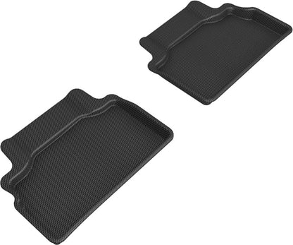 3D MAXpider L1HY02321509 2012-2016 Hyundai Genesis Kagu 2nd Row Floormats - Black