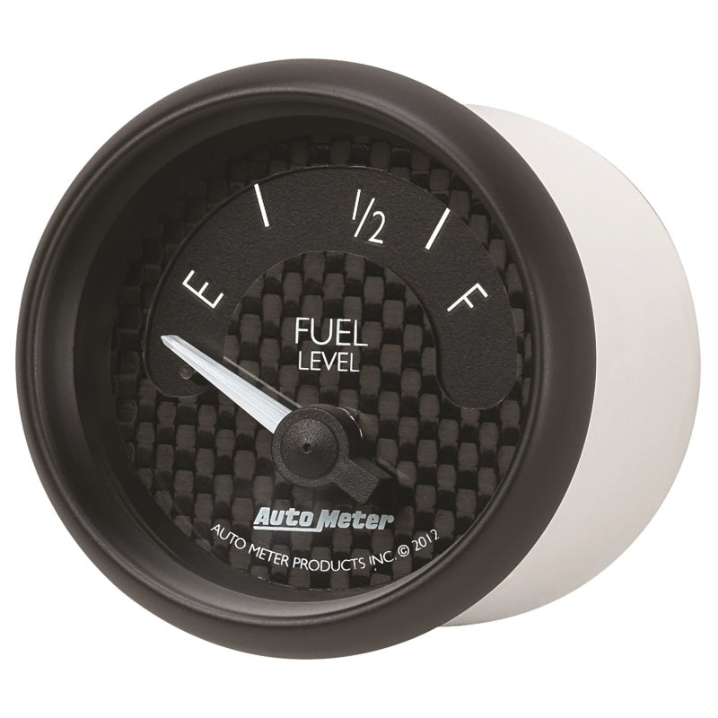 Autometer GT Series 52mm Short Sweep Electronic 73-10 ohms Fuel Level (For most Ford and Chrysler) 8015