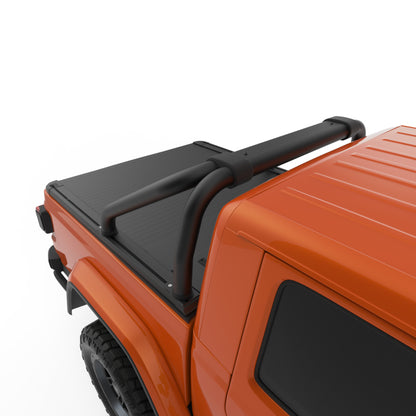 EGR 20-22 Jeep Gladiator RollTrac S-Series Black Powder Coated Sports Bar Jeep Gladiator - eliteracefab.com