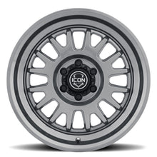 Load image into Gallery viewer, ICON Anza 17x8.5 6x5.5 0mm Offset 4.75in BS 106.1mm Hub Bore Gun Metal Wheel