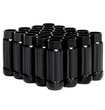 Load image into Gallery viewer, BLOX Racing 12-Sided P17 Tuner Lug Nuts 12x1.5 - Black Steel - Set of 20 - eliteracefab.com