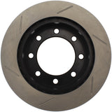 STOPTECH POWER SLOT 00-05 FORD EXCURSION / 99-04 F250/F350 FRONT RIGHT SLOTTED CRYO BRAKE ROTOR, 126.65086CSR