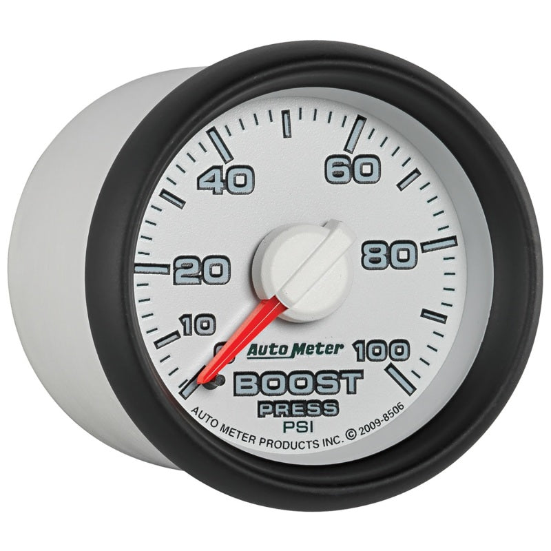 Autometer Factory Match 52.4mm Mechanical 0-100 PSI Boost Gauges 3 pressure Ranges 8506