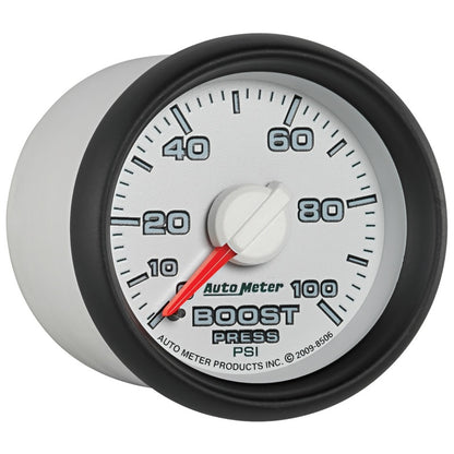 Autometer Factory Match 52.4mm Mechanical 0-100 PSI Boost Gauges 3 pressure Ranges 8506