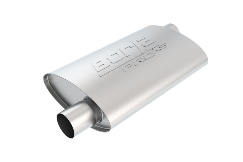 Borla Universal Pro-XS Muffler - Offset/Offset Oval 2.5in - eliteracefab.com