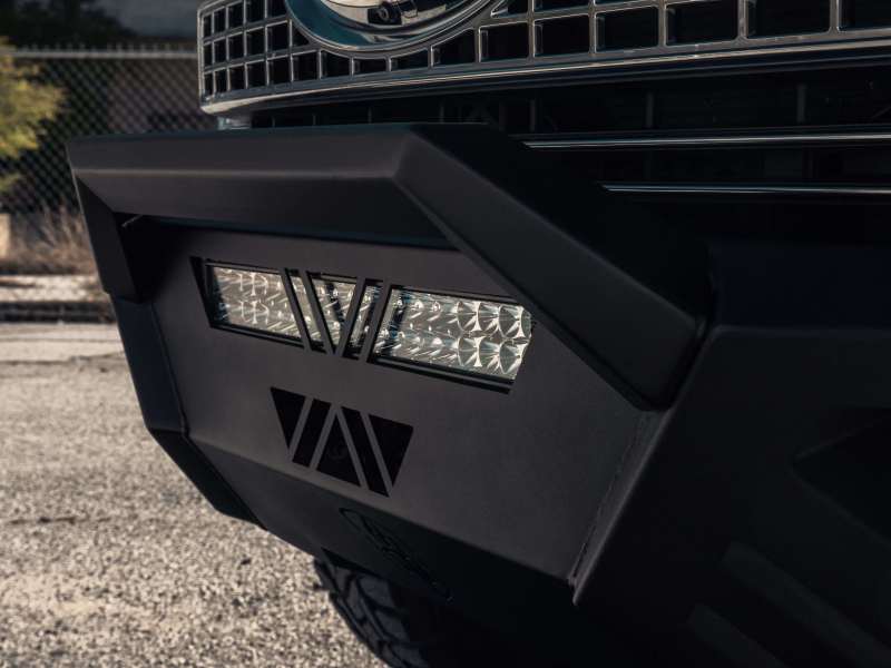 Road Armor 17-20 Ford F-250 SPARTAN Front Bumper Bolt-On Pre-Runner Guard - Tex Blk - eliteracefab.com