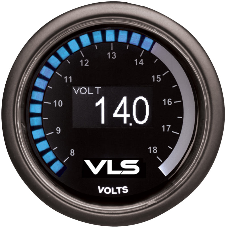 Revel VLS 52mm Voltage Gauge - eliteracefab.com