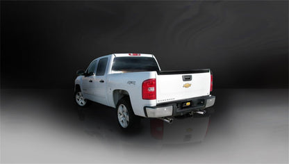 Corsa/dB 07-08 Chevrolet Silverado Crew Cab/Short Bed 1500 5.3L V8 Polished Sport Cat-Back Exhaust - eliteracefab.com