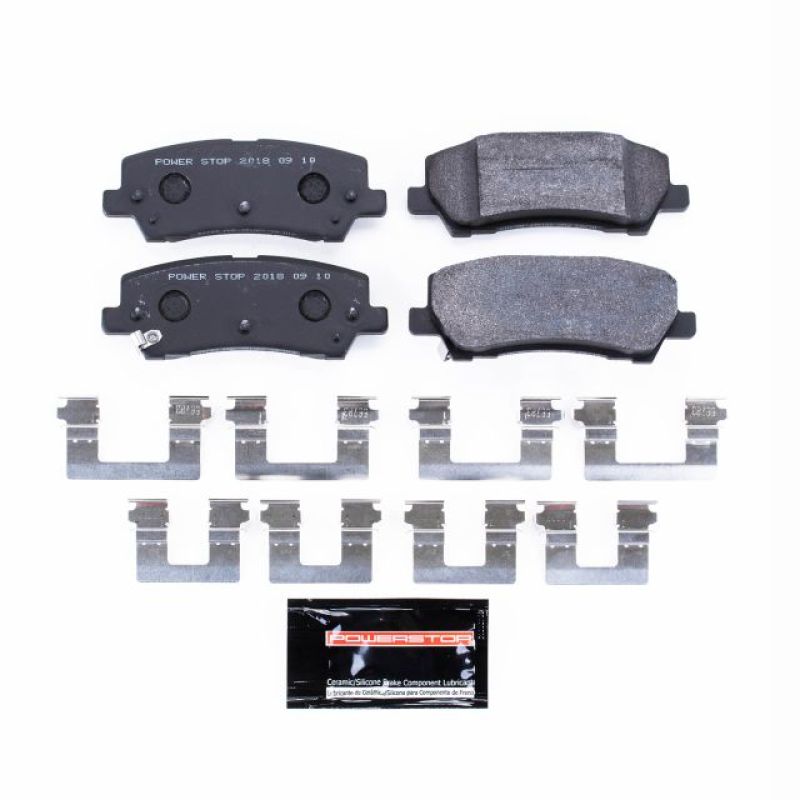 Power Stop 15-19 Ford Mustang Rear Track Day Brake Pads - eliteracefab.com