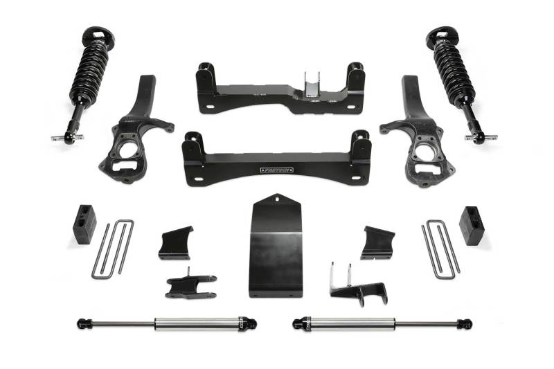 Fabtech 19-20 GM K1500 P/U w/Trail Boss/At4 Pkg Diesel 4in Perf Sys w/Dl 2.5 & 2.25 - eliteracefab.com