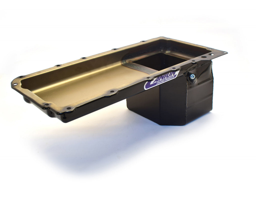 Canton 16-278 Oil Pan For LS Chevy S10 Truck Conversion Black Powder Coat - eliteracefab.com