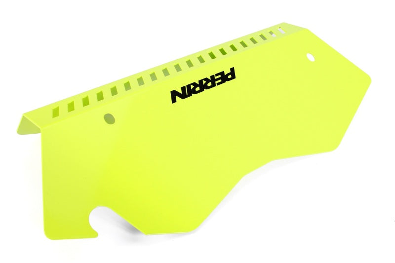 Perrin 2022+ Subaru WRX Pulley Cover - Neon Yellow - eliteracefab.com